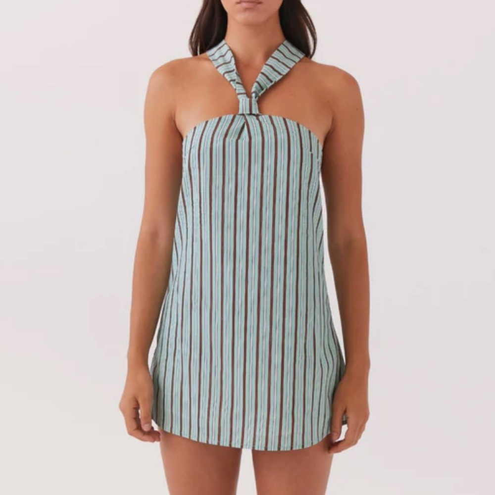 Peppermayo Keira linen mini dress